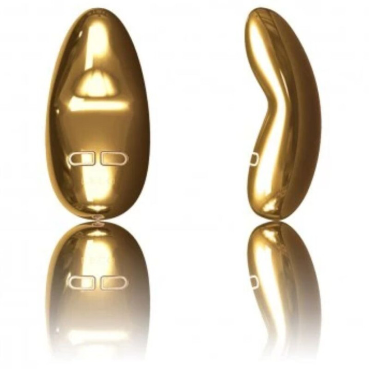 LELO - YVA MASTURBADOR CON VIBRACIÓN DE ORO | VibraZon