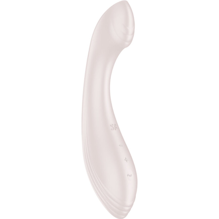 SATISFYER - G-FORCE ESTIMULADOR VIBRADOR PUNTO G BEIGE | VibraZon