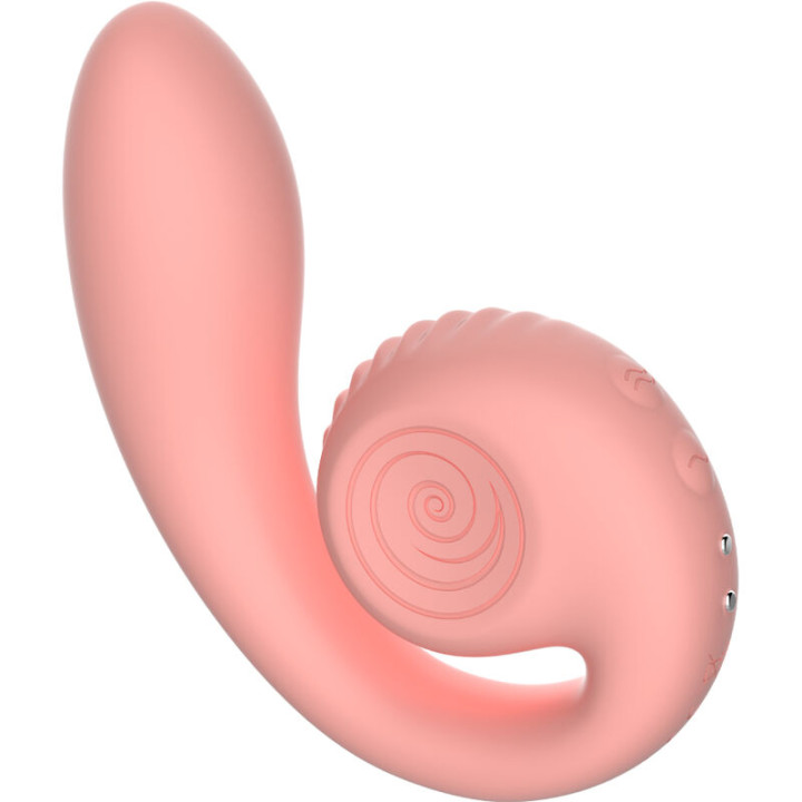 SNAIL VIBE - GIZI ESTIMULADOR DUAL ROSA | VibraZon