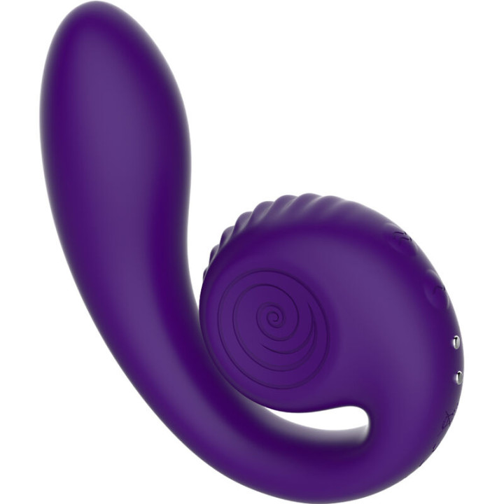 SNAIL VIBE - GIZI ESTIMULADOR DUAL VIOLETA | VibraZon