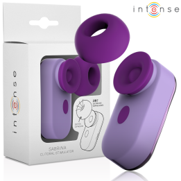 INTENSE - SABRINA TRAVEL SET ESTIMULADOR DE CLÍTORIS VIOLETA | VibraZon