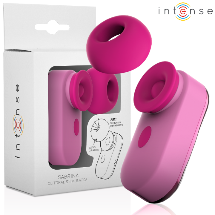 INTENSE - SABRINA TRAVEL SET ESTIMULADOR DE CLÍTORIS ROSA | VibraZon