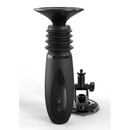 FETISH FANTASY SERIES - BODY DOCK THRUSTER SUJETA DILDOS CON 7 MODOS DE EMPUJE NEGRO | VibraZon