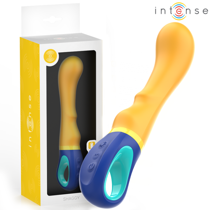 INTENSE - SHAGGY VIBRADOR PUNTO-G AMARILLO | VibraZon