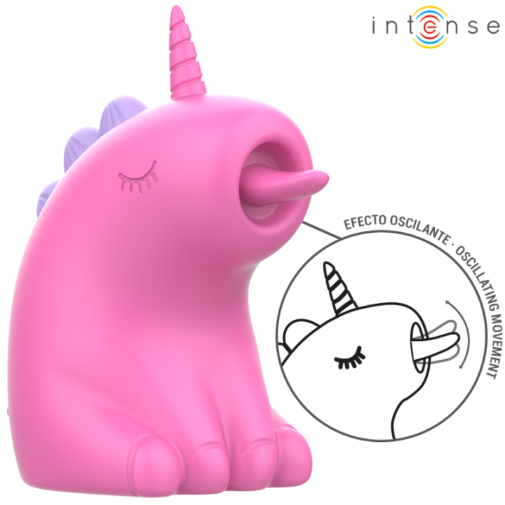 INTENSE - PINKIE ESTIMULADOR CON LENGUA ROTADOR 360º | VibraZon