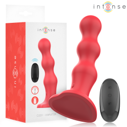 INTENSE - CODY VIBRADOR CON VENTOSA ROJO CONTROL REMOTO | VibraZon