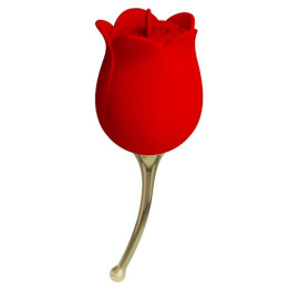 Rose Lover Estimulador con Vibración y Licking de Prettylove | VibraZon