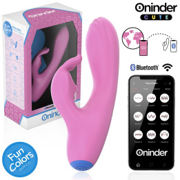 ONINDER CUTE - LOVE BUNNY VIBRADOR PUNTO G Y CLITORIS - APP MUNDIAL GRATUITA | VibraZon