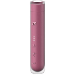 SATISFYER - FIRST KISS ESTIMULADOR CLÍTORIS POR ONDAS GRANATE | VibraZon