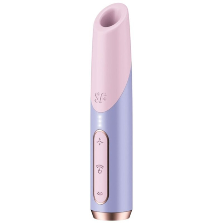 SATISFYER - BOLD KISS ESTIMULADOR CLÍTORIS POR ONDAS ROSA / VIOLETA | VibraZon