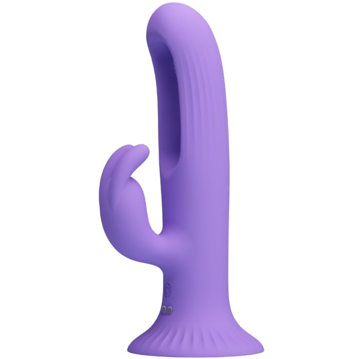PRETTY LOVE - KILLMOULIS VIBRADOR RABBIT 12 MODOS DE VIBRACIÓN MORADO | VibraZon