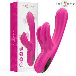 INTENSE - BRITNEY VIBRADOR MULTIFUNCIÓN RABBIT 23 CM ROSA | VibraZon