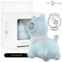 INTENSE - DUCHESS ESTIMULADOR CON LENGUA ROTATIVA 360º AZUL | VibraZon