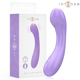 INTENSE - BECKY VIBRADOR 19 CM CALENTABLE 7 VIBRACIONES MORADO | VibraZon