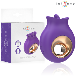 INTENSE - TULI ESTIMULADOR CLÍTORIS 9 VIBRACIONES & 9 OSCILACIONES MORADO | VibraZon