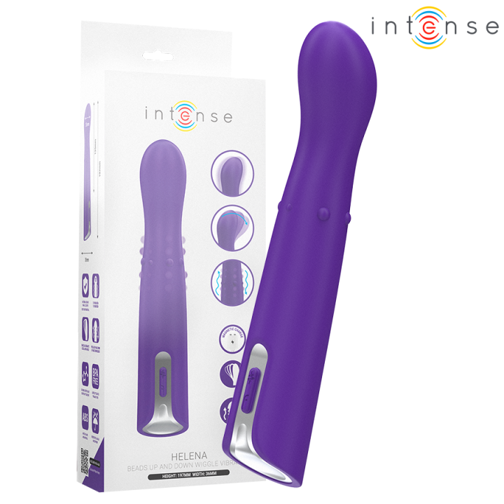 INTENSE - HELENA VIBRADOR UP & DOWN MODO BEADS 13,5 CM | VibraZon