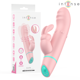 INTENSE - ALVIN ESTIMULADOR RABBIT & VIBRADOR ROLLING + OSCILANTE | VibraZon
