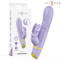 INTENSE - HELEN ESTIMULADOR RABBIT & VIBRADOR THRUSTING | VibraZon