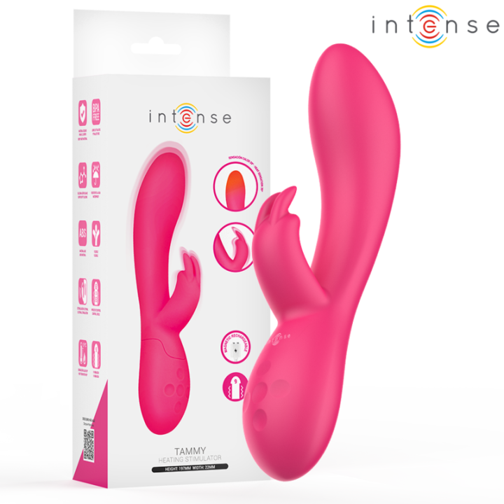 INTENSE - TAMMY ESTIMULADOR RABBIT CON CALOR | VibraZon