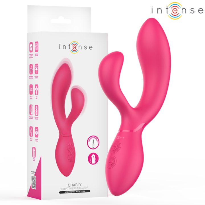 INTENSE - CHARLY ESTIMULADOR VIBRADOR ARTICULABLE | VibraZon