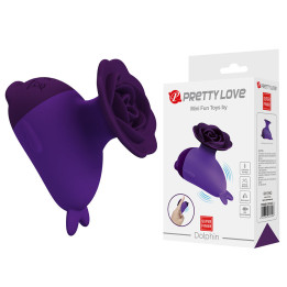 PRETTY LOVE - DOLPHIN MINI VIBRADOR CON SUJECIÓN | VibraZon