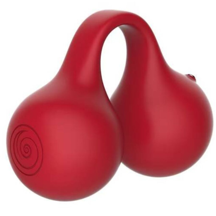 SNAIL VIBE - TWINN VIBRADOR DE DEDO CEREZA | VibraZon