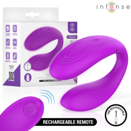 INTENSE - NORA ESTIMULADOR DE PINZA CON VIBRACIÓN MORADO | VibraZon