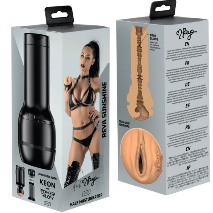 KIIROO - SENSACION REYA SUNSHINE MASTURBADOR KIIROO STARS COLLECTION | VibraZon