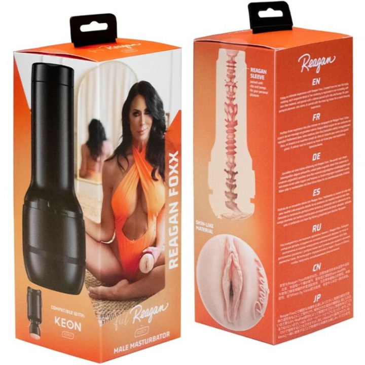 KIIROO - SENSACION REAGAN FOXX MASTURBADOR KIIROO STARS COLLECTION | VibraZon