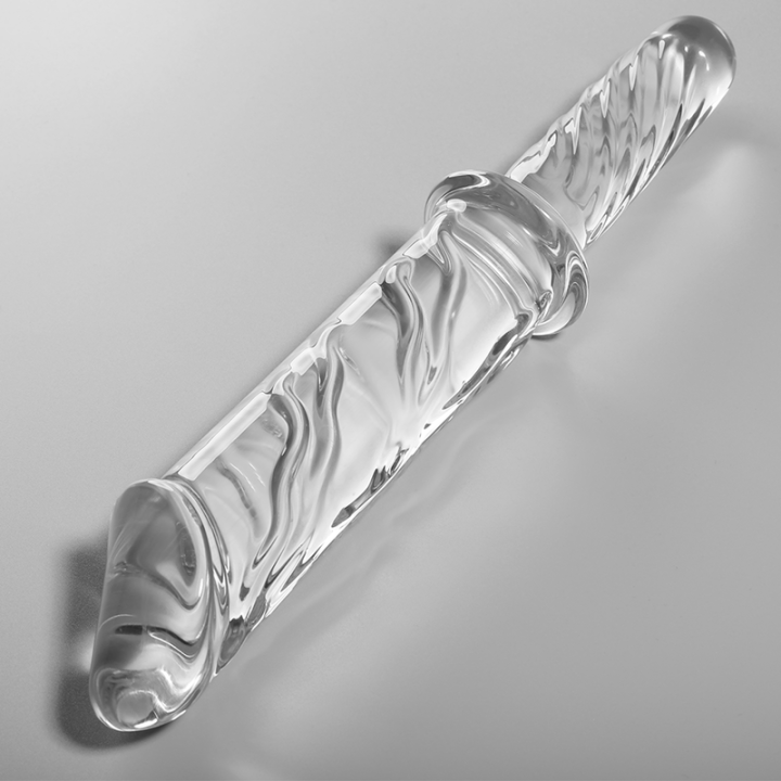 NEBULA SERIES BY IBIZA - MODELO 24 DILDO CRISTAL TRANSPARENTE 28.5 CM -O- 5 CM | VibraZon