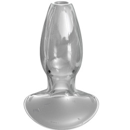 PLUG ANAL DE CRISTAL ERGONÓMICO PARA ESTIMULACIÓN ANAL | VibraZon