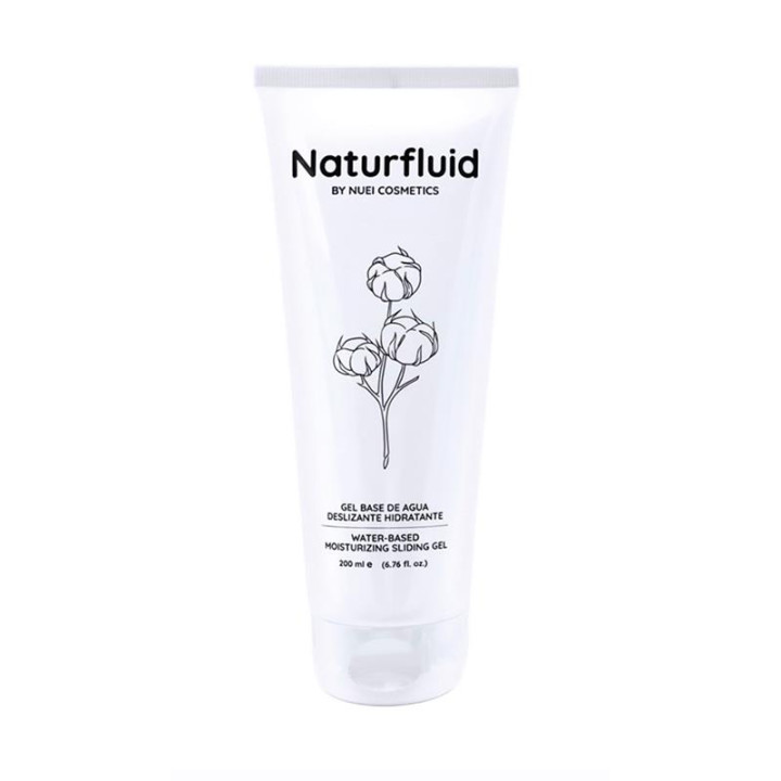 Naturfluid Gel Deslizamiento Base Agua Alta Densidad 200 ml de Nuei Cosmetics | VibraZon