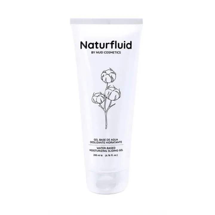 Naturfluid Gel Deslizamiento Base Agua Alta Densidad 200 ml de Nuei Cosmetics