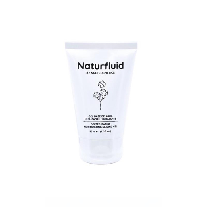 Naturfluid Gel Deslizante Base Agua Alta Densidad 50 ml de Nuei Cosmetics | VibraZon