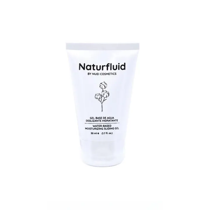 Naturfluid Gel Deslizante Base Agua Alta Densidad 50 ml de Nuei Cosmetics