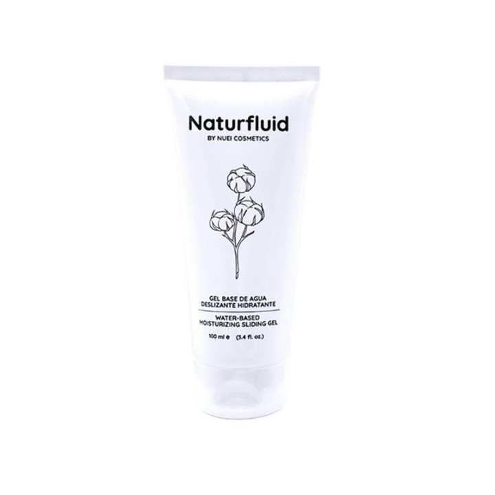 Naturfluid Gel Deslizante Base Agua Alta Densidad 100 ml de Nuei Cosmetics | VibraZon