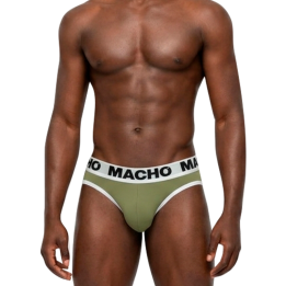 MACHO - MCH013 SLIP VERDE MILITAR M | VibraZon