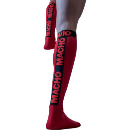 MACHO - CALCETINES FINOS ROJO TALLA ÚNICA | VibraZon