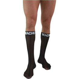 MACHO - CALCETINES FINOS NEGRO TALLA ÚNICA | VibraZon
