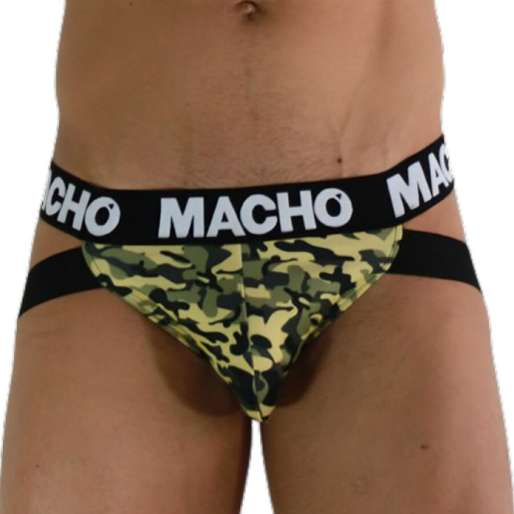 MACHO - MX28MV JOCK MILITAR VERDE L | VibraZon