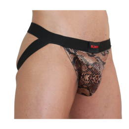 BURN - 002 JOCK SNAKE NEGRO XL | VibraZon