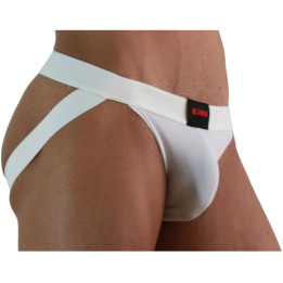 BURN - 007 JOCK LYCRA BLANCO M | VibraZon