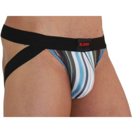 BURN - 009 JOCK MULTICOLOR / NEGRO L | VibraZon