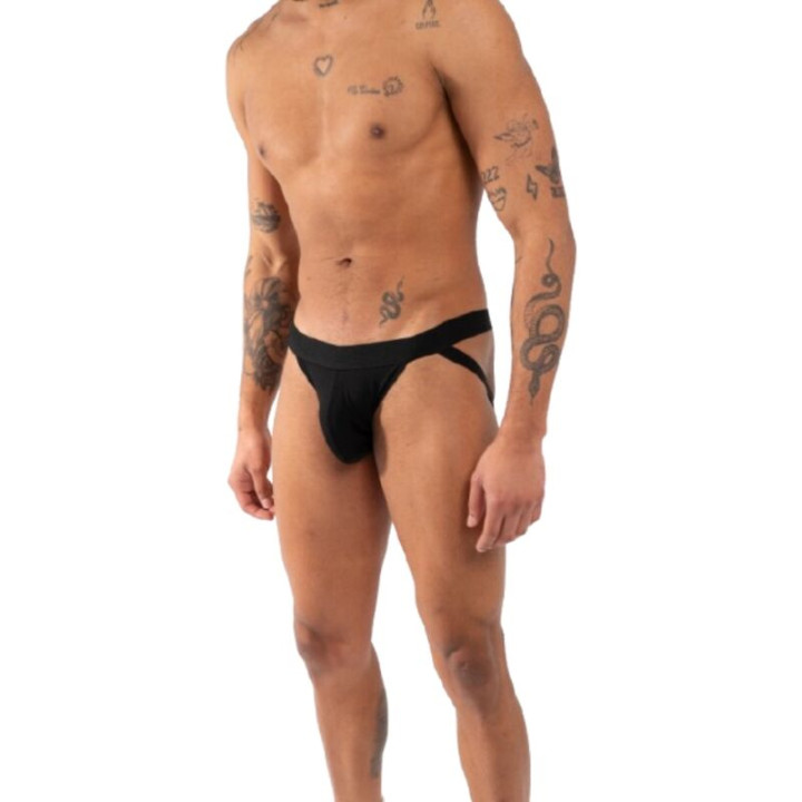 BURN - 011 JOCK DOBLE NEGRO S | VibraZon