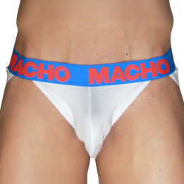 MACHO - MX29AZ JOCK BLANCO + AZULÓN M | VibraZon