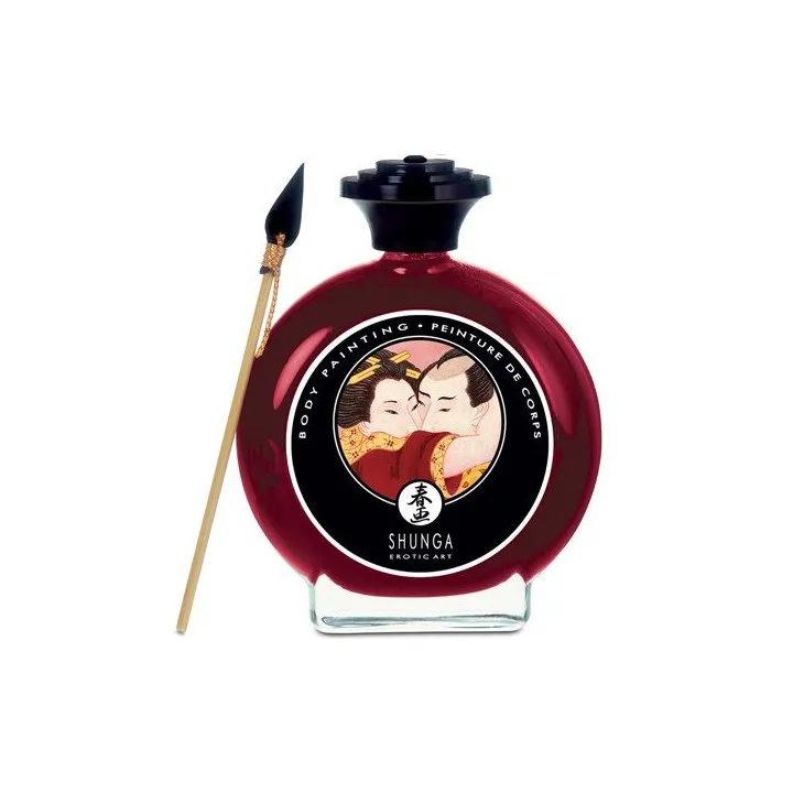 SHUNGA - PINTURA CORPORAL DE FRESAS Y CAVA