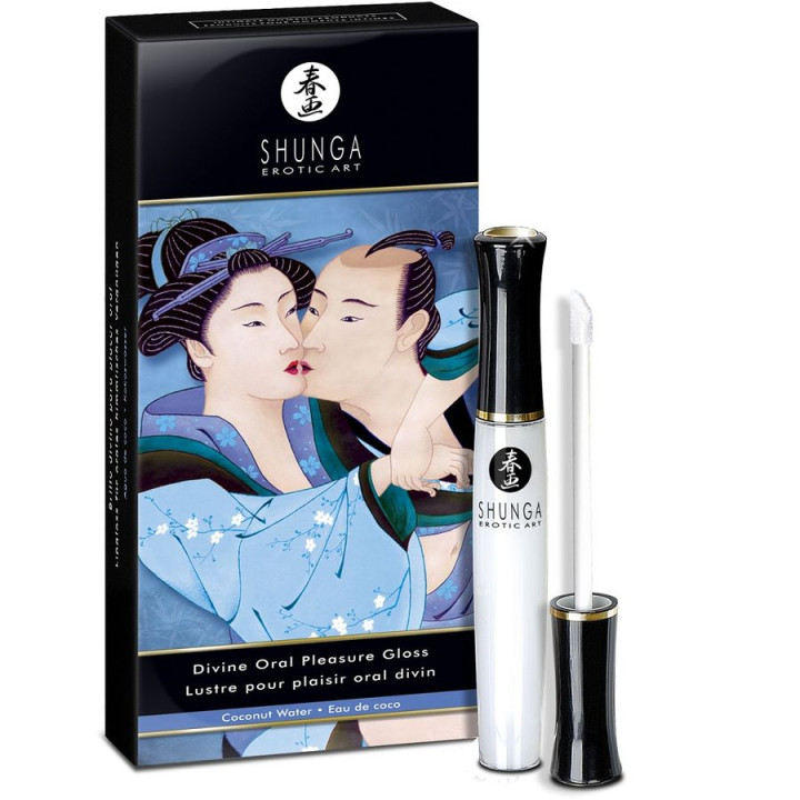 SHUNGA - GLOSS LABIAL DIVINO AGUA DE COCO | VibraZon