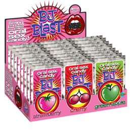 PIPEDREAM - BJ BLAST CARAMELO SEXO ORAL SURTIDO DISPLAY - 36 UDS | VibraZon