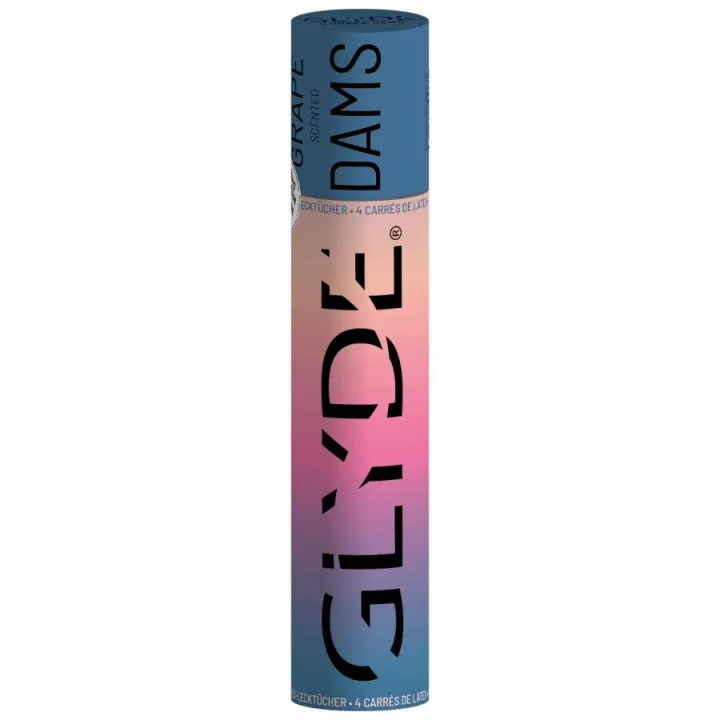 SHEER GLYDE - DAMS LÁMINAS LATEX SEXO ORAL UVAS