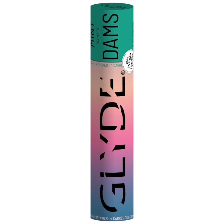 SHEER GLYDE - DAMS LÁMINAS LATEX SEXO ORAL MENTA | VibraZon